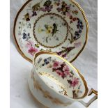 A Daniel porcelain teacup and saucer,