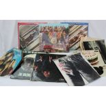 A collection of 33rpm albums including Beatles - 'Sgt Peppers Lonely Hearts Club Band',