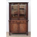 A Regency mahogany bookcase,