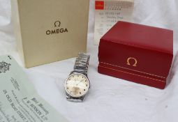 A Gentleman's Omega wristwatch,