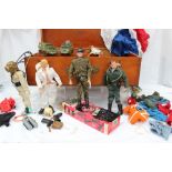 A Palitoy Action Man 'Commander', boxed, 1967 together with two other Action Man figures,