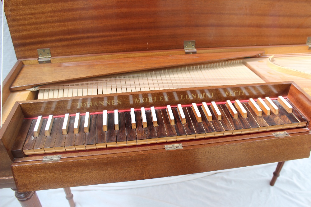 A John Morley teak cased Clavichord, No. - Image 2 of 5