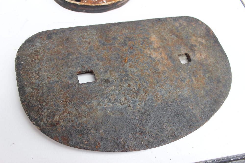 An LMS cast iron wagon builders plate, No. - Image 5 of 7