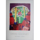 After David Hockney, (Born 1937) "Views of Hotel Well III,