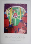 After David Hockney, (Born 1937) "Views of Hotel Well III,