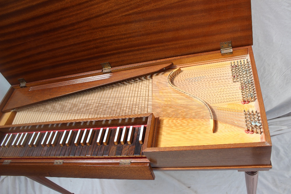 A John Morley teak cased Clavichord, No. - Image 3 of 5