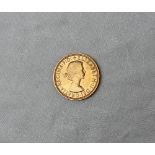 An Elizabeth II gold Sovereign dated 1959
