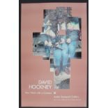 After David Hockney, (Born 1937) "Gregory loading his camera,