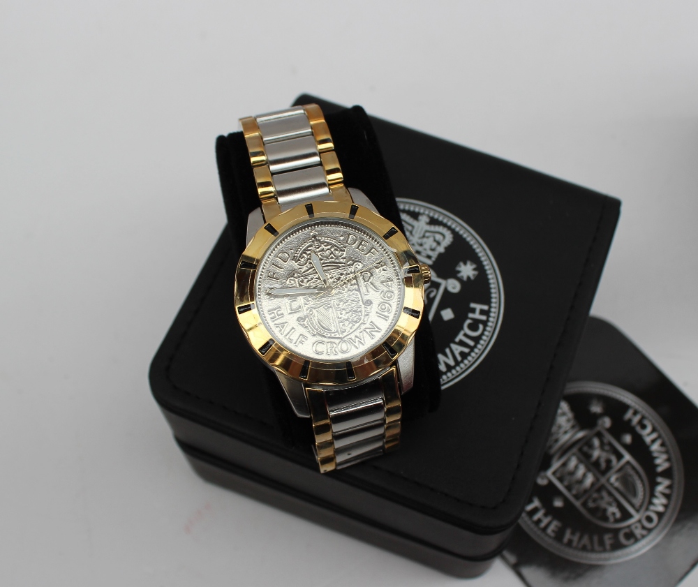 A Tungsten diamond set Gentleman's wristwatch, boxed, - Image 3 of 3