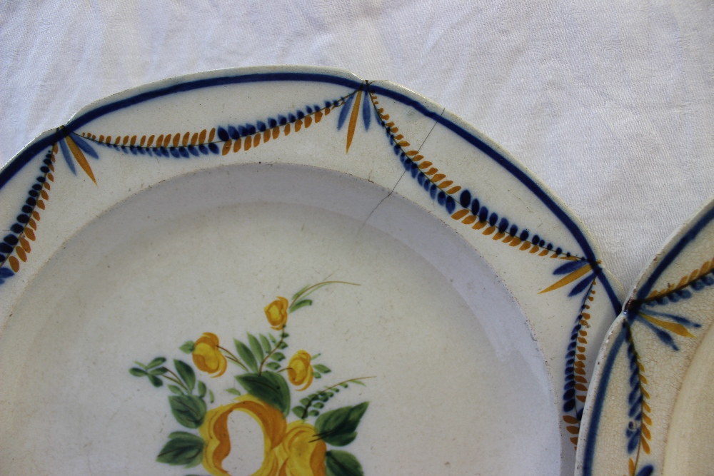 A pair of Swansea pottery plates, with a scalloped edge, - Image 10 of 24