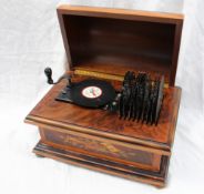 A 20th century Swiss Romance music box,