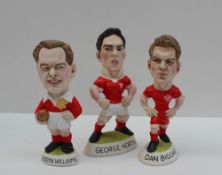 A World of Groggs resin figure of 'George North',