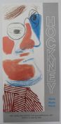 After David Hockney, (Born 1937) "Self portrait,