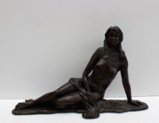 Karen Norfolf Be Mine A nude study Cast Bronze Resin figure 44.
