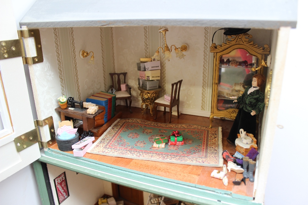 Dolls House - A grocers shop, with a large quantity of miniature fruits and vegetables, - Image 3 of 4