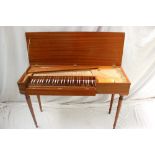 A John Morley teak cased Clavichord, No.