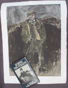 After Sir Kyffin Williams A Farmer A limited edition print No.