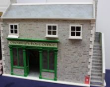 Dolls House - "O'Rourke's Post Office", the upstairs flat with a kitchen and sitting room,