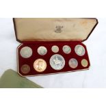 An Elizabeth II 1953 coronation ten coin set,