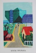 After David Hockney, (Born 1937) "Hancock st, west Hollywood I,