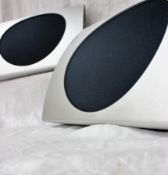 A pair of Bang & Olufsen Beolab 17 wireless wall mounted speakers, retail price £2995.