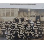 Numerous team photographs including Cardiff Football team season 1906-7, 1907-1908,