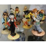 A collection of Beswick figures from the Cats Chorus collection, including, Perfect Pitch CC1,