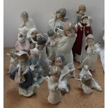 A Royal Worcester figure in celebration of The Queen's 80th Birthday together with a collection of