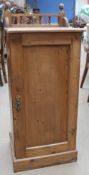 A Edwardian pine pot cupboard,