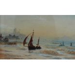 T Mortimer A river scene Watercolour Together with five other watercolours by the same artist along