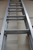 An Abru Starmaster professional ladder