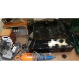 Two pure radios together with a printer telephone system, tools (All sold as seen,