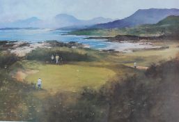 After Roy Perry Short of the Green A limited edition print Together with a collection of golfing