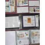 Benham first day covers for The Medal Collection contained in two albums with certified copies of