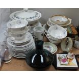 A Shelley part dinner set together with Thomas Germany plates,