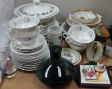 A Shelley part dinner set together with Thomas Germany plates,