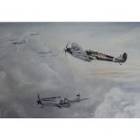 After Terence Brind Dawn Hand Over A limited edition print Signed Together with a collection of