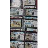 Four albums of First Day Covers titled The Great War 1914-1918,