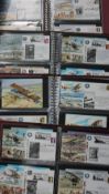 Four albums of First Day Covers titled The Great War 1914-1918,