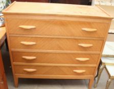 A modern oak chest,