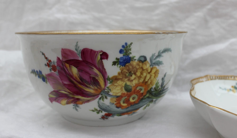 A Meissen porcelain part tea and coffee service, - Image 13 of 30