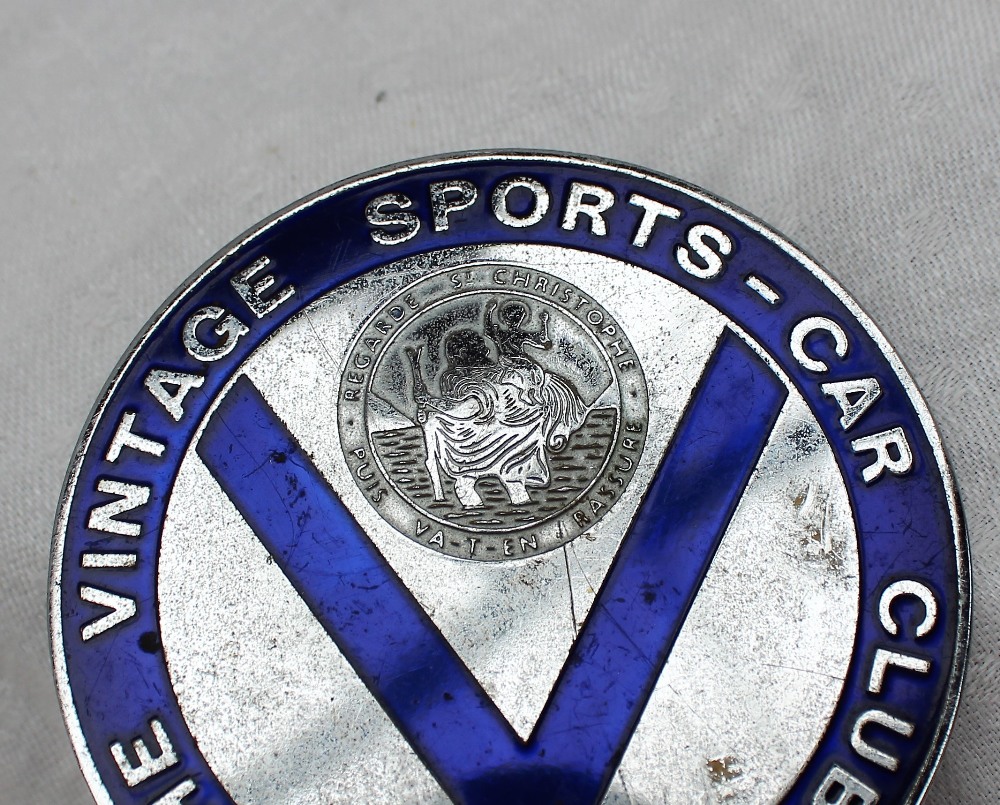 An Alvis 12/50 enamel car badge by Desmo, - Image 5 of 5