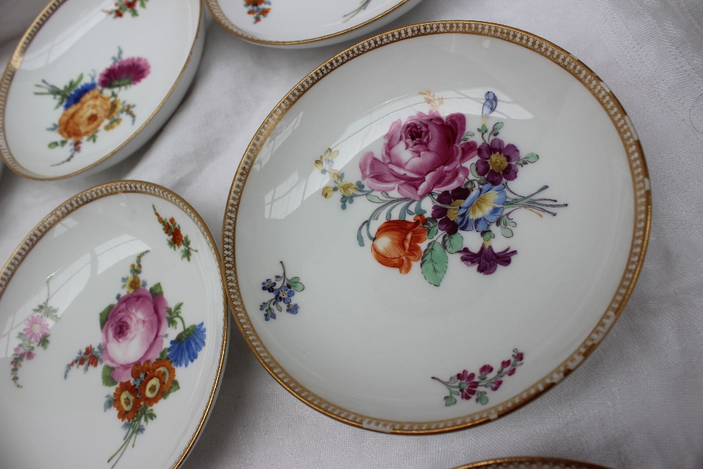 A Meissen porcelain part tea and coffee service, - Image 20 of 30