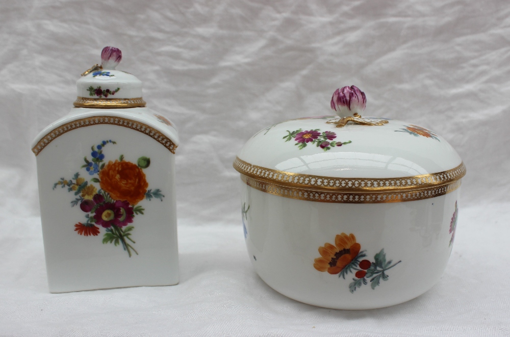 A Meissen porcelain part tea and coffee service, - Image 12 of 30