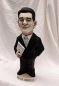 A Groggshop pottery Grogg titled "Len the Surveyor",