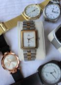 Assorted gentleman's wristwatches including Seiko,