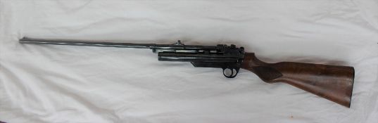 A Webley Service Mark II .22 calibre air rifle, patent no.