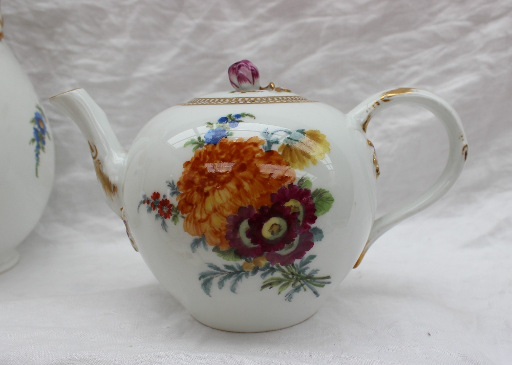 A Meissen porcelain part tea and coffee service, - Image 6 of 30