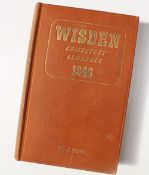 Wisden Cricketers' Almanack 1946. 3rd edition. Original hardback.