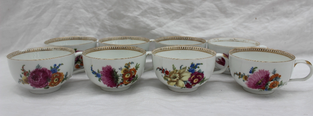 A Meissen porcelain part tea and coffee service, - Image 24 of 30